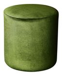 Пуф НОРМАН бархатный зеленый D 40 см #315/#339